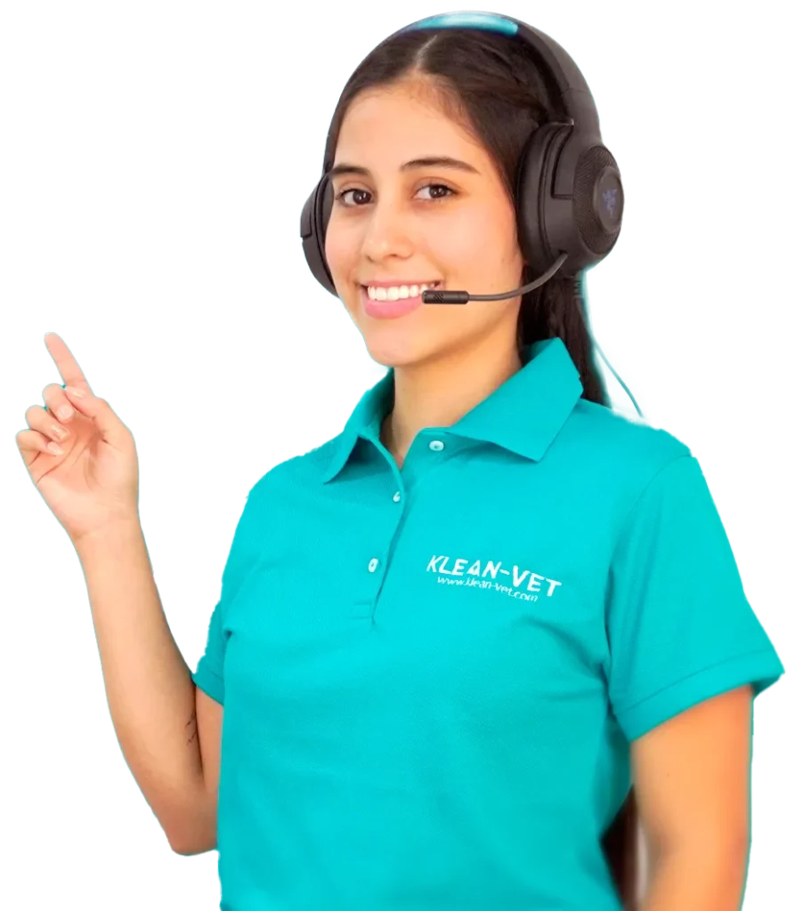 A KLEAN-VET® Chega ao Brasil! 3 call center agenda asesoria 03x